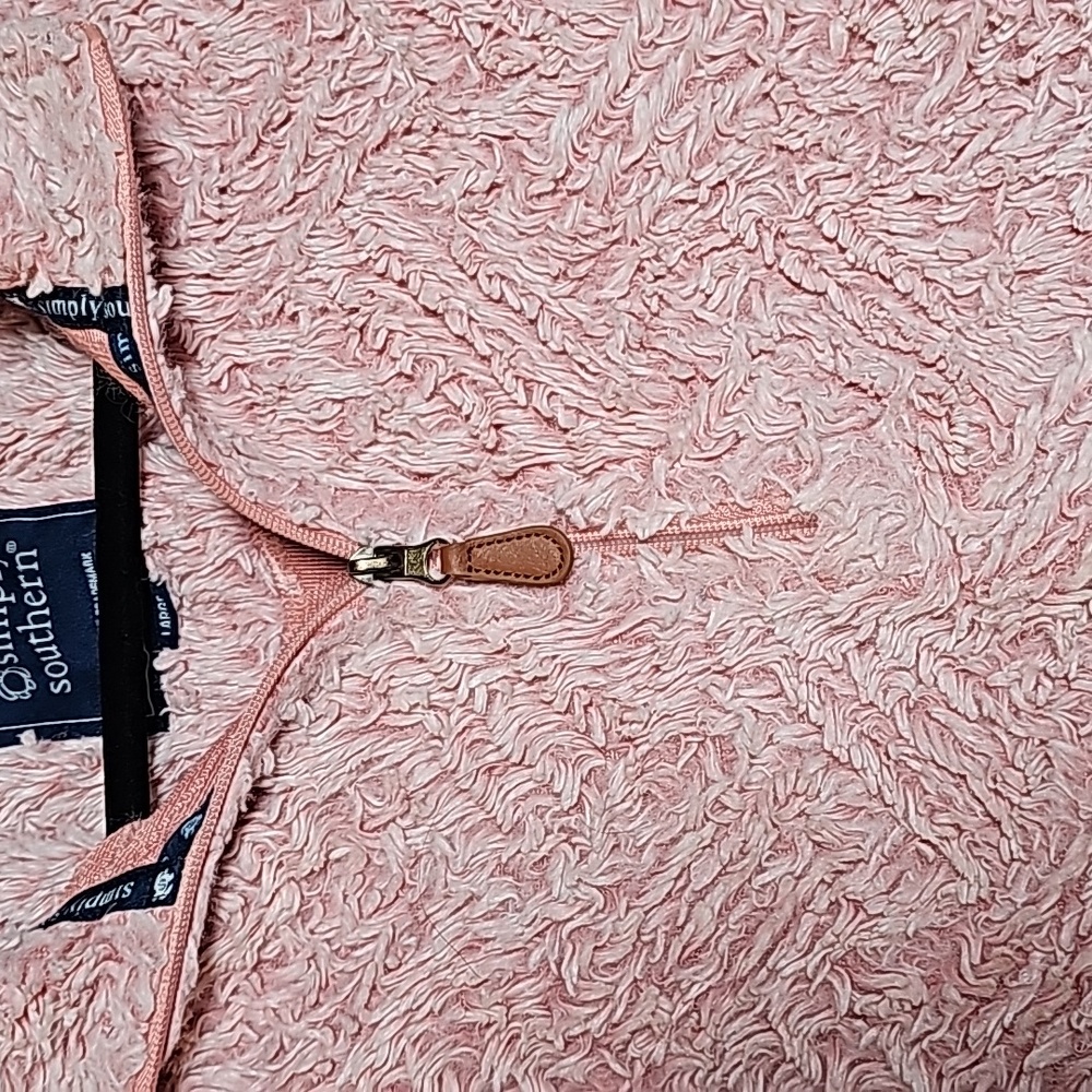 Simply Southern L fleece pullover - Picture 3 of 15